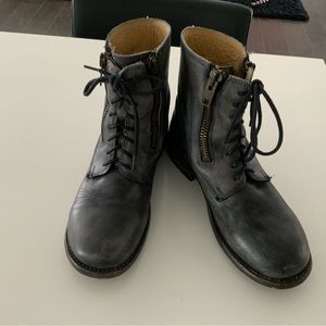 Bed Stu Women’s Tactic Leather Boots, Size 11